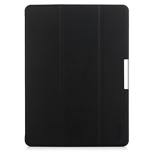 iHarbort® Huawei MediaPad M2 10.0 Hülle – Ultra Slim Leder Tasche Hülle Etui Schutzhülle Für Huawei MediaPad M2 10.0 Zoll Case Cover Holder, Mit Sleep / Wake-Up-Funktion,(Huawei MediaPad M2 10.0, Schwarz) - 2