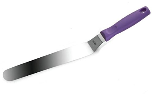 Ibili 737925 Abgewinkelte Palette, Edelstahl 18/10, Kunststoff, 25 cm, 1 Stück