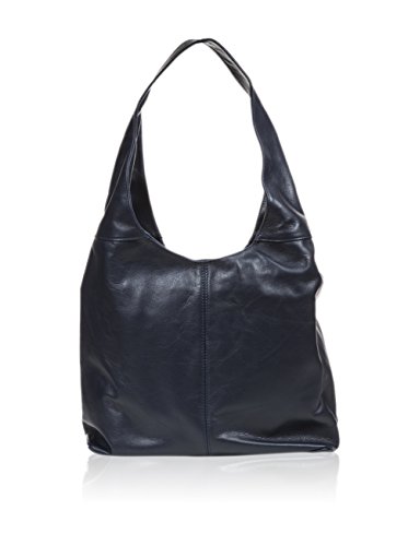 Preisvergleich Produktbild LUCCA BALDI Schultertasche dunkelblau