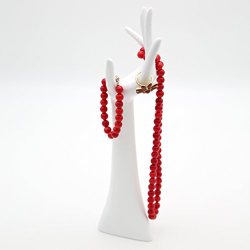 „Hand“ Schmuckhalter Weiss 33 cm - 4