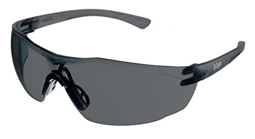 Dräger Schutz-/Sonnenbrille Dräger, beschlagfrei, grau / schwarz, x-pect_8321