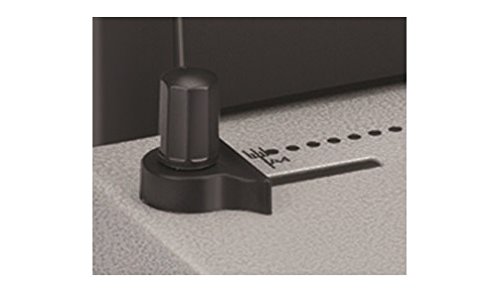 Fellowes Metal 100R- Encuadernadora manual de espiral met  lico  con palanca ergon  mica en forma de U  Sin rodillo insertador