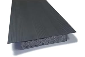 TRADE STORE Grey PVC Cavity Closer 2.4m - Building Cavity Closure - Window Cavity Closure - Wall Cavity Closure - Timber Frame Cavity Closure - Steel Frame Cavity Closure - 50mm - 100mm Cavities - 1 Pack of 10