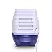 Produktbild XSGDMN Elektrische Mini-Dehumidifier, Elektro-Luft-Dehumidifier mit 0,35 L-0,17 Pints Wasserbehälter, Auto on/Quiet, Feuchtigkeitsanpassung für 8 qm Schrank