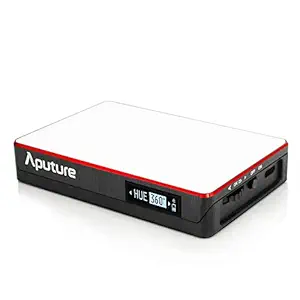 Aputure Amaran MC RGBWW Mini On Camera Video Light,3200K-6500K,CRI/TLCI 96+,HSI Mode,Support Magnetic Attraction and App with USB-C PD and Wireless Charging