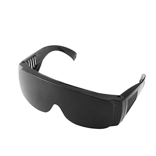 Preisvergleich Produktbild Sicherheits Augenschutz Staubdicht Brille Schweißschutzbrille Opt / E Licht / IPL / Photon Beauty Instrument Red Goggles - Schwarz