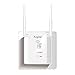 Produktbild Aigital 300 m WiFi Long Range Extender Router Breitband Booster Hotspot Wireless Access Point AP Repeater Mode Dual Externe Antennen Fast LAN/WAN Port mit WPS Funktion – Entspricht 802.11b/g/n