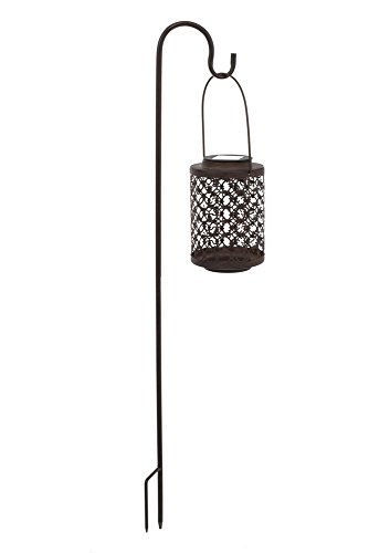 Altuna Smart Solar 1011765RD Lanterne Suspension Riad, 84 x 12 x 12 cm, Couleur Vert Eau