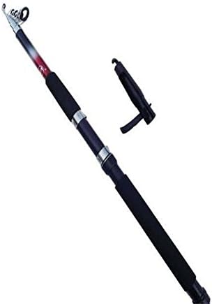 LZH Fiberglass Supertrip Carp Spinning Fishing Rod Travel Fishing Rods Sets Spinning Rod Pole , 2.7m