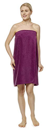 Arus - Sauna Escocesa para Mujer, tamaño: L/XL, Color: Ciruela