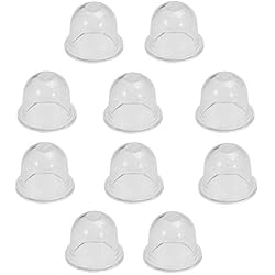 Poweka Lot de 10 Pompes d'Amorçage Base Ampoule Pour Débroussailleuse Echo 12538108660 Homelite A01195A Zama 0057003