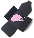 Produktbild filzschneider Schlüsselanhänger aus Filz - Wolke/Cloud - rosa - als besonderes Geschenk mit Öse und Schlüsselring - Made-in-Germany