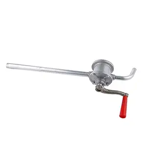 Aluminium Hand Rotary Self Dispense Oil Diesel Fuel Pump Drum Tank Barrel