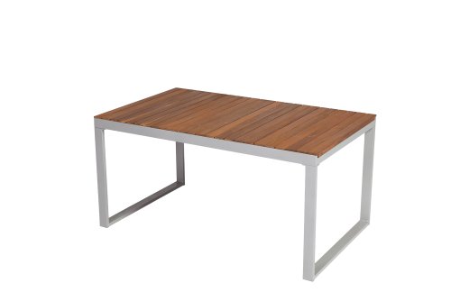 Ausziehtisch NAXOS 150/200x90cm, Alu + Akazie geölt, FSC®-zertifiziert - 4