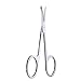 MagiDeal Stainless Steel Round Tip Cosmetic Eyelash Eyebrow Scissors