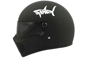 NewTeam Sticker Shark - Requin inscription idéale pour voitures - Moto - Scooter - Camion - PC Portable - Comics Decal - en vinyle de haute qualité - Kit 2 pièces (blanc)