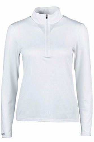 Dublin-Tina-Ladies-Long-Sleeve-Show-Shirt-White