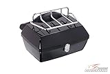 Gran Calidad, ABS resistente. Customacces AZ1414N Baul Top Case Travel 43L. Harley Davidson Sportster 1200 Custom (XL1200C) \'04-\'19