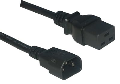 MCL MC913-2M Cordon C19 femelle / C14 mâle 2m
