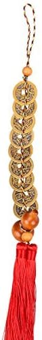 Chinese Feng Shui gourd five Ancient Coins representative Wealth and Success (gourd coins 9)