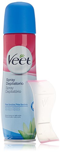 schiuma depilatoria per pelli sensibili spray da 150 ml