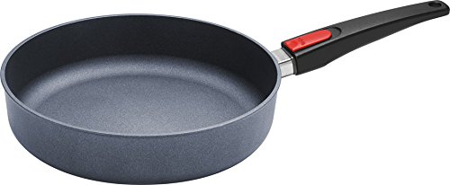 Woll 1728 DPI Diamond Lite Guss-Hochrandpfanne Induktion mit abnehmbarem Stiel, Durchmesser 28 cm, 7 cm hoch