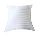 Produktbild Zerama Hypoallergenic Square Throw Pillow Insert Soft Cushion Pillow Core Inserts Stripe Pattern