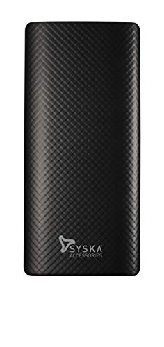 Syska Power Go 100 10000mAH Lithium Ion Power Bank (Black)