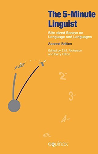 The 5 Minute Linguist: Bite-Sized Essays on Language and Languages 2nd (second) by E. M. Rickerson (2012) Paperback