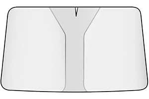 NANNUT Parasol Parabrisas Ventana Delantera de Coche, para Peugeot 408 407 406, Parasol Plegable Protección Completa, Bloquea Los Rayos UV, Accesorios Decoración Aislamiento,Silver
