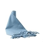 Color: Azul Celeste Faja Lisa Algodón celeste - 3x12 (1.5m x 12cm)