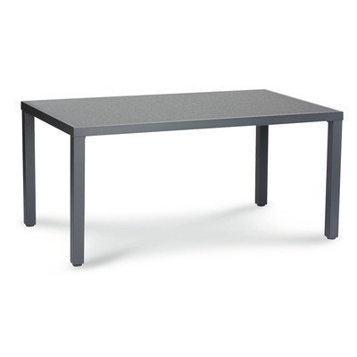 BEST Tisch Alu-Novelle, 210 x 96 cm, anthrazit/grau