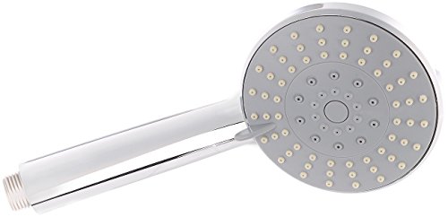BadeStern Multifunktions-XL-Duschkopf mit Rainshower-Funktion, 60 Antikalk-Düsen