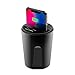 Produktbild LKJCZ Auto-Cup-Wireless-Ladegerät, Qi-Ladegerät-Halterung, Qi-Ladegerät mit USB-Ausgang, Für iPhone 8 Iphonex Samsung Galaxy S8 S7 S6 Edge