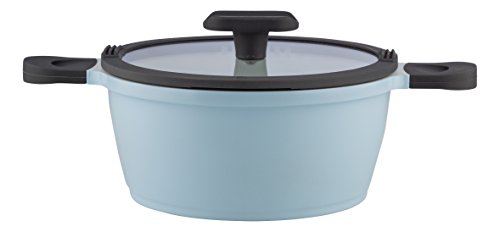 Mulex 120309 Topfset Happiness 6-teilig Aluguss, pastell, 20 cm - 9
