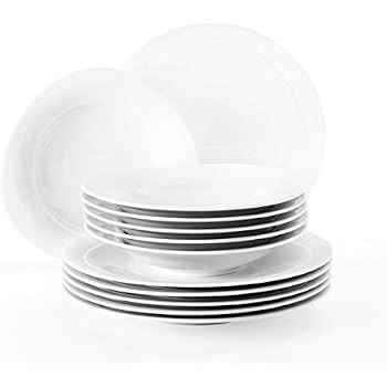 Tafelservies Tafelservice 12 Teilig Seltmann Weiden Trio Highline