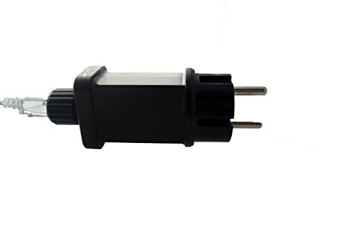 LED Lichterkette Lichterbündel Draht warmweiß biegsam mit Netzstecker 220 V mit 64 LED oder 100 LED oder 200 LED oder 300 LED(100 LED) - 6