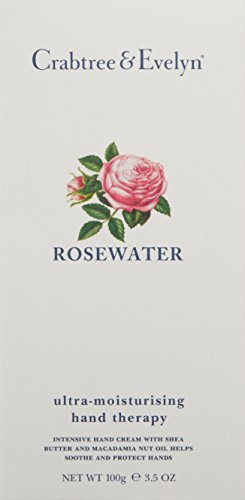 Crabtree & Evelyn Rosewater ultra-moisturizing hand therapy, 1er Pack (1 x 100 g) - 3