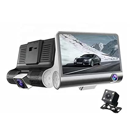 Drumstone 1080P Car DVR Dual Lens Camera Rearview Registrar 3 Cameras Car Video Recorder Dash Cams Camcorder