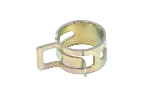 Preisvergleich Produktbild Schlauchschelle Federband 13 - 15mm - silver