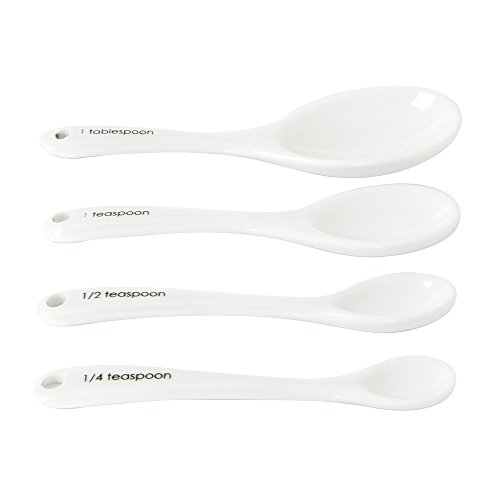 ProCook Messlöffel, Porzellan, 4-teiliges Set