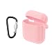 Produktbild Nysunshine für Apple AirPods Air Pod-Hülle Silikon-Schutzhülle Tasche mit Schlüsselbund Stoßfest Kopfhörer Ladegerät Halter Zubehör