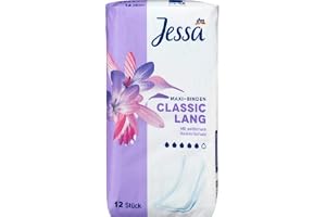 Jessa Maxi-binden Classic Lång, 12 bandage