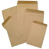 Tamaño C5, 90 g/m² Q-Connect KF3441 - Sobres Kraft autoadhesivos (C5, 90 g/m², 500 unidades), color marrón