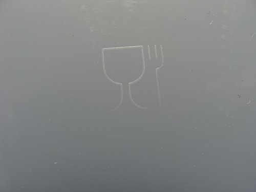 12×3 Liter Eimer mit Deckel Kunststoffeimer Deckel Henkel Lebensmittelecht halbtransparent mit Erstentnahmesiegel - 4