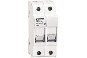 LOVATO FB01D2P - PORTAFUSIBILI SEZ. 2P 10X38 1000V DC
