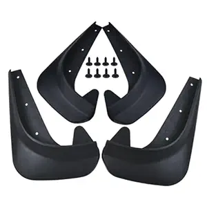 Techyauto Car Mud Flaps Mudflaps Splash Guards Mudguard For Alto 800 Set of 4 Pc