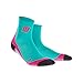 Produktbild CEP - Dynamic+ Short Socks, Laufsocken kurz für Damen, blau/pink in Größe IV, Sportsocken Made by medi