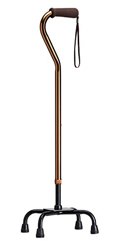 Preisvergleich Produktbild Vierfuß-Gehhilfe mit Schaumstoffgriff