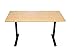Produktbild Rise Up 152,4 x 76,2 cm Bambus elektrisch verstellbare Höhe stehend Schreibtisch. Ergonomische sitzen, um Ständer Büro-Schreibtisch mit 2 Motoren & Programmierbare Memory-Höhe Einstellungen
